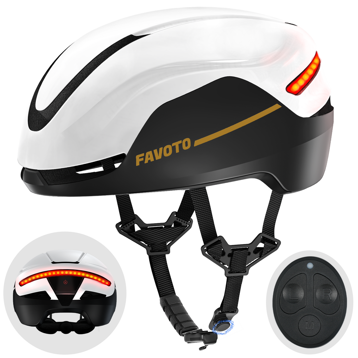 Smart Scooter Helmet with Light