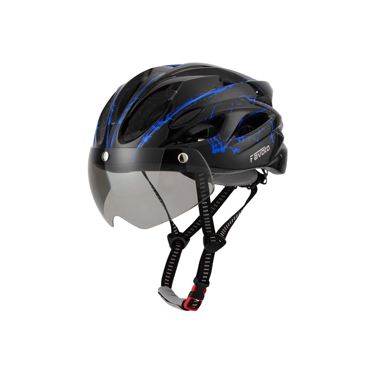 Scooter Helmet with Detachable Magnetic Goggles