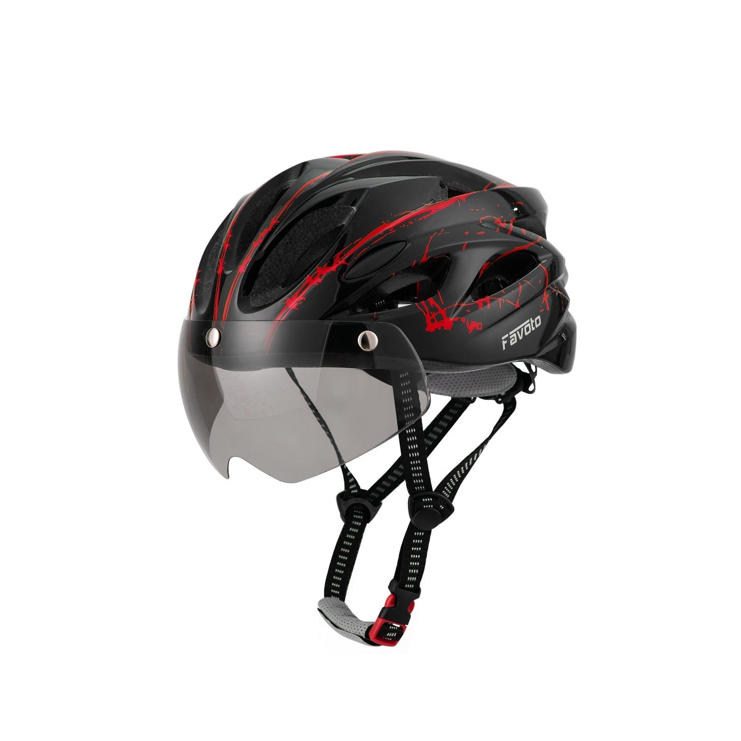 Scooter Helmet with Detachable Magnetic Goggles
