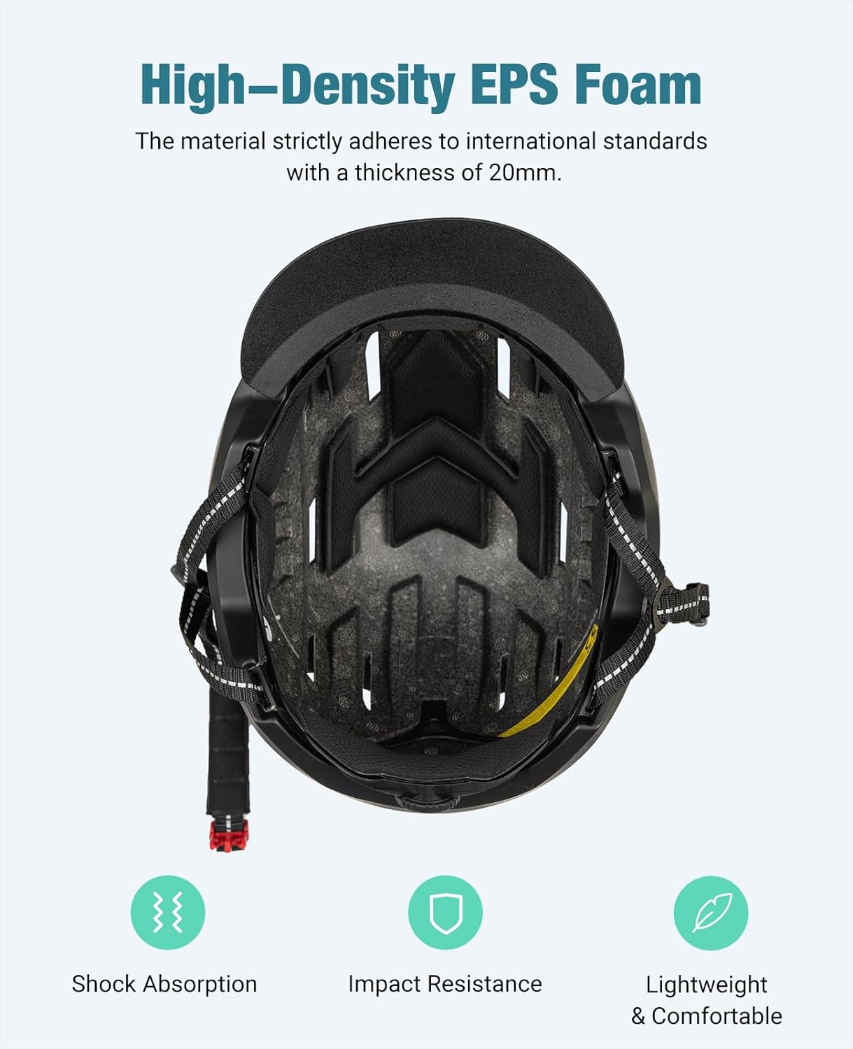 Urban Scooter Helmet Dual Shell with Removable Visor