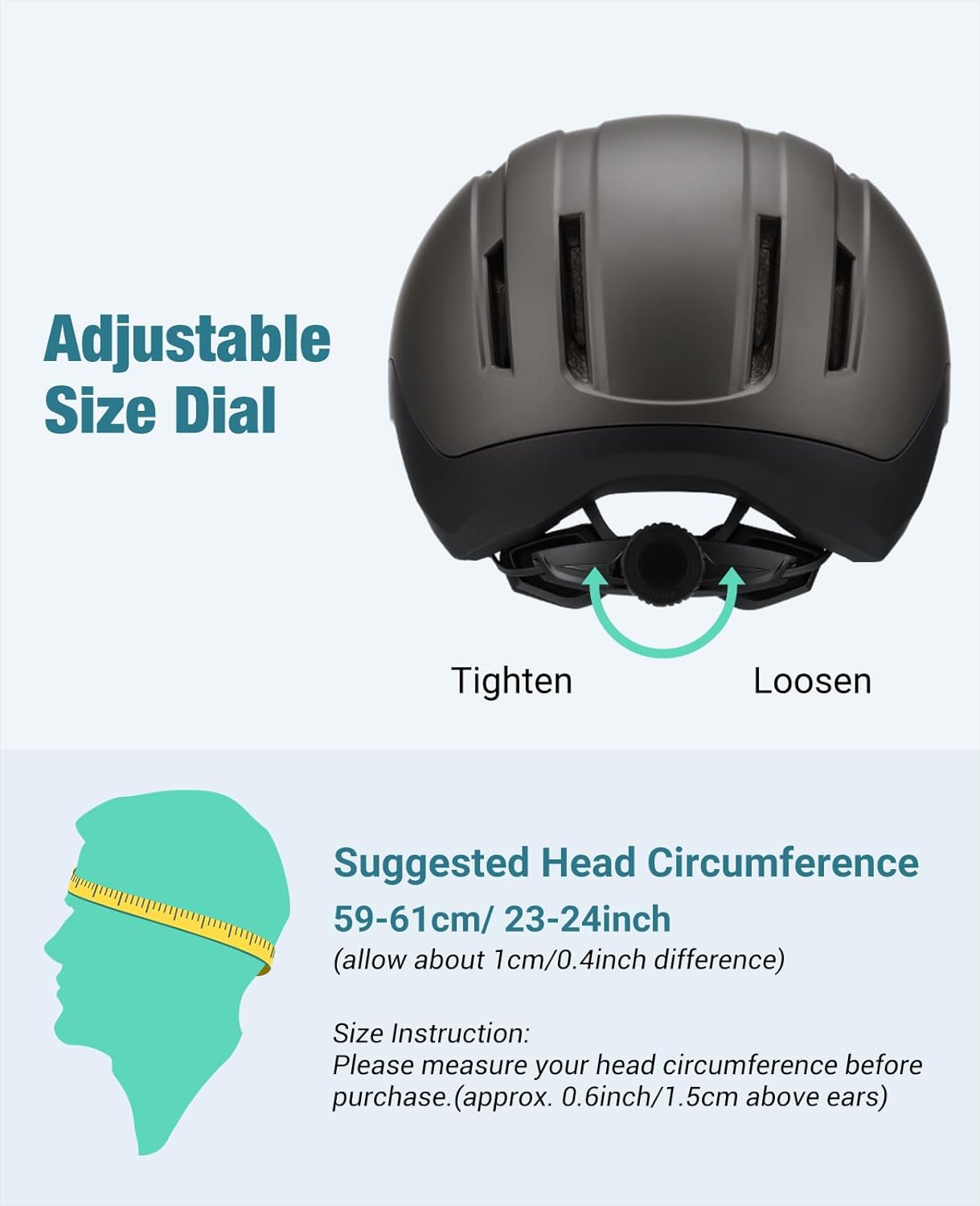 Urban Scooter Helmet Dual Shell with Removable Visor