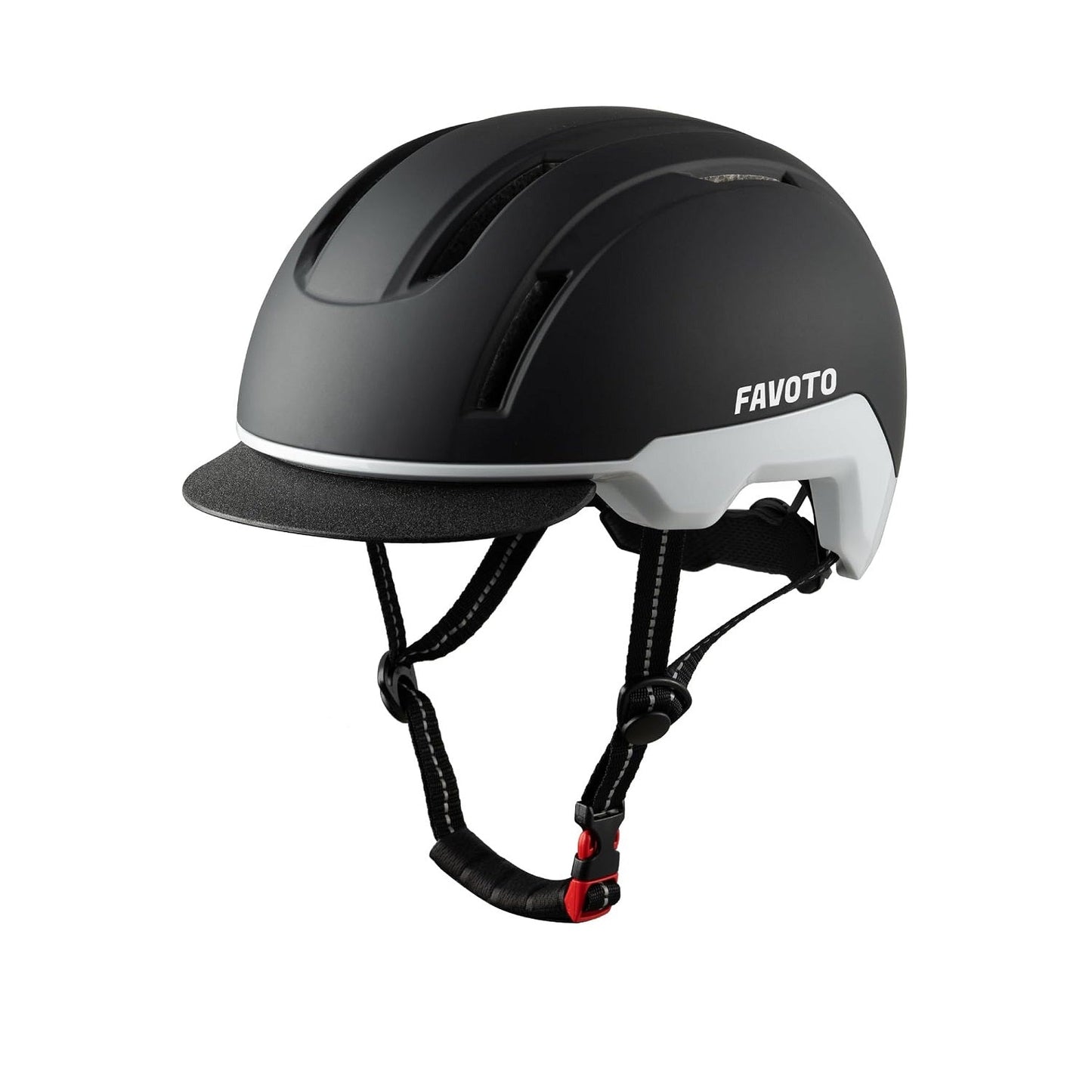 Urban Scooter Helmet Dual Shell with Removable Visor